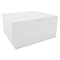 Sct Tuck-Top Bakery Boxes, White, Paperboard, 12 x 12 x 6, PK50 SCH 0989 - alternate 2